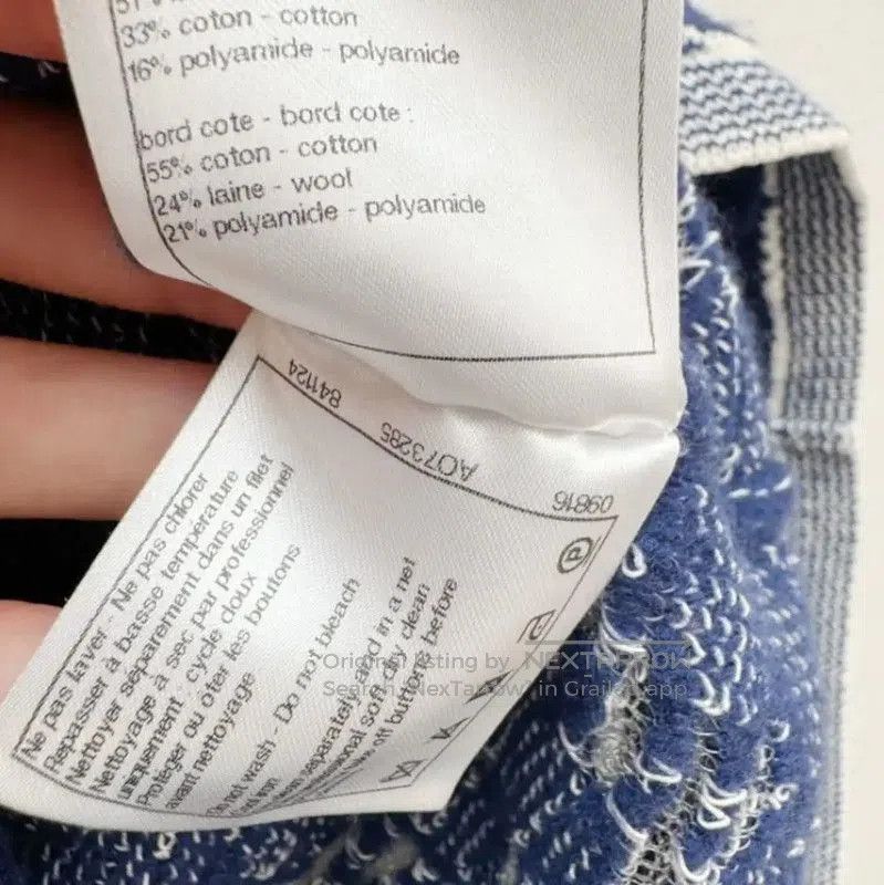 Chanel Chanel Blue Floral Short Sleeve T-Shirt . Size S / US 4 / IT 40 - 5 Thumbnail