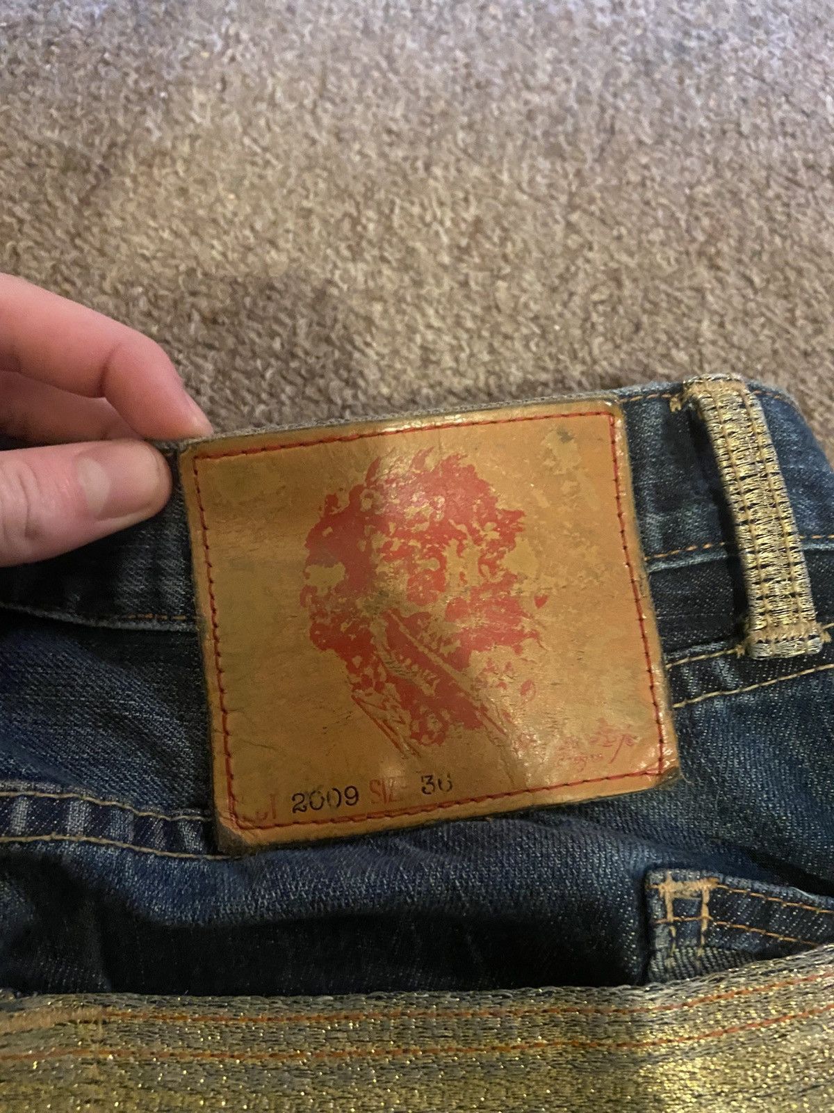 Christian Audigier Vintage christain audiger heans from 2009 Size US 36 / EU 52 - 2 Thumbnail