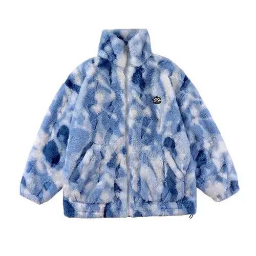 Japanese Brand Fleece Jacket Autumn Winter Zipper Outerwear Size M / US 6-8 / IT 42-44 - 3 Thumbnail