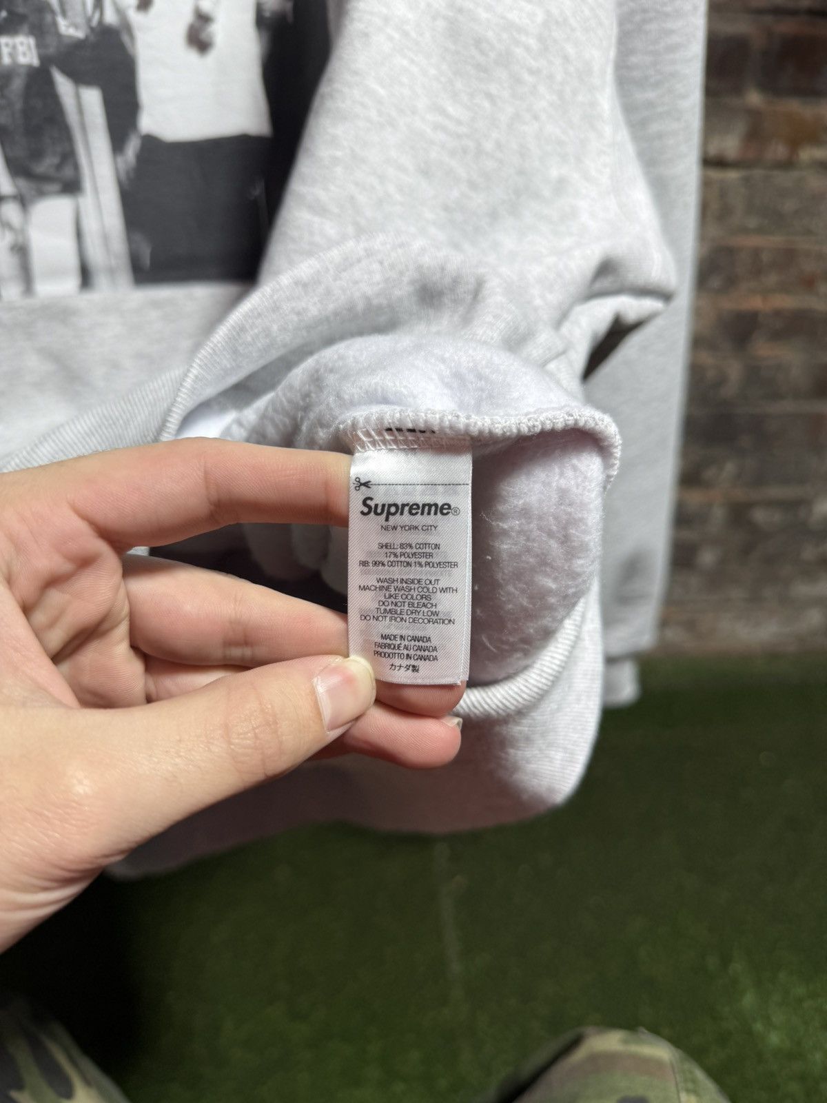 Supreme Supreme Antihero Illegal Business Hoodie Grey Sz. M Size US M / EU 48-50 / 2 - 3 Thumbnail