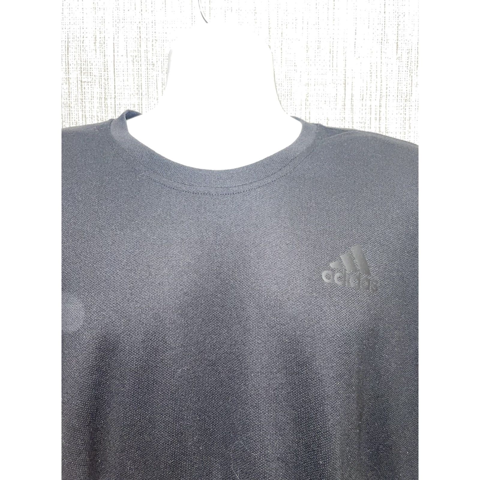 Adidas Adidas Long Sleeve Athletic Shirt Mens XL Blue Dark Light / Dark Blue Athletic Shirt XL Men Size US XL / EU 56 / 4 - 2 Thumbnail
