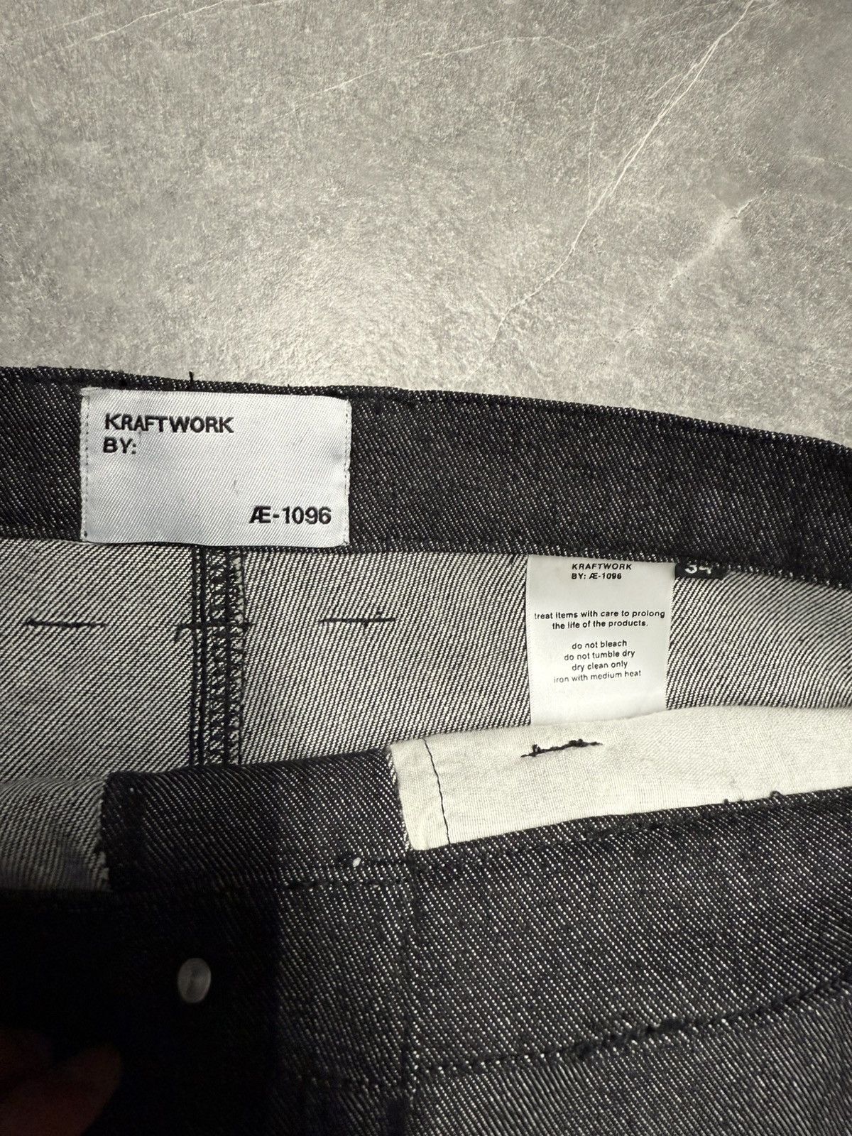 Other Kraftwork Baggy Flared Jeans Size US 34 / EU 50 - 4 Thumbnail