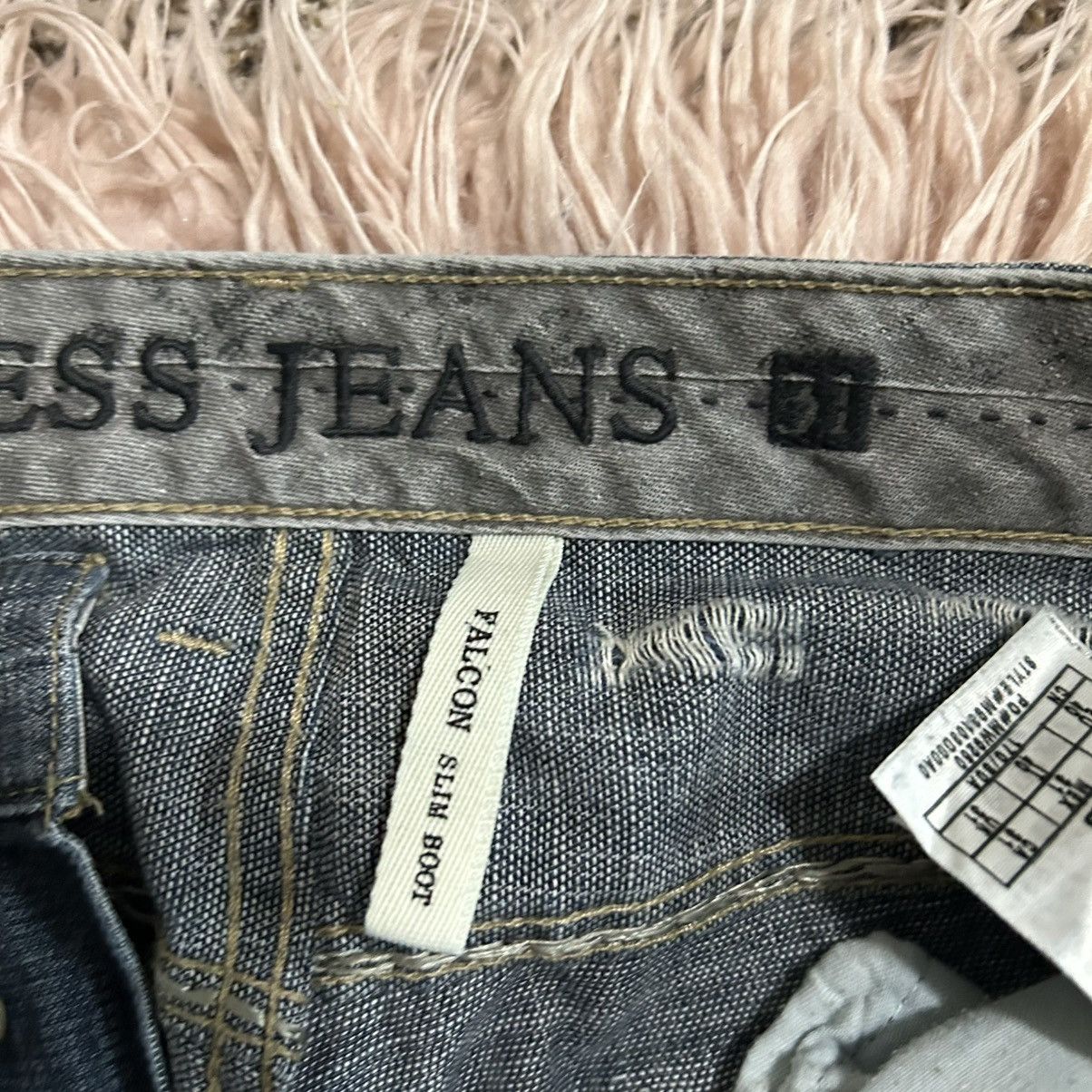 Guess × Japanese Brand × Vintage Vintage Guess Flared Jeans Size US 31 - 2 Thumbnail