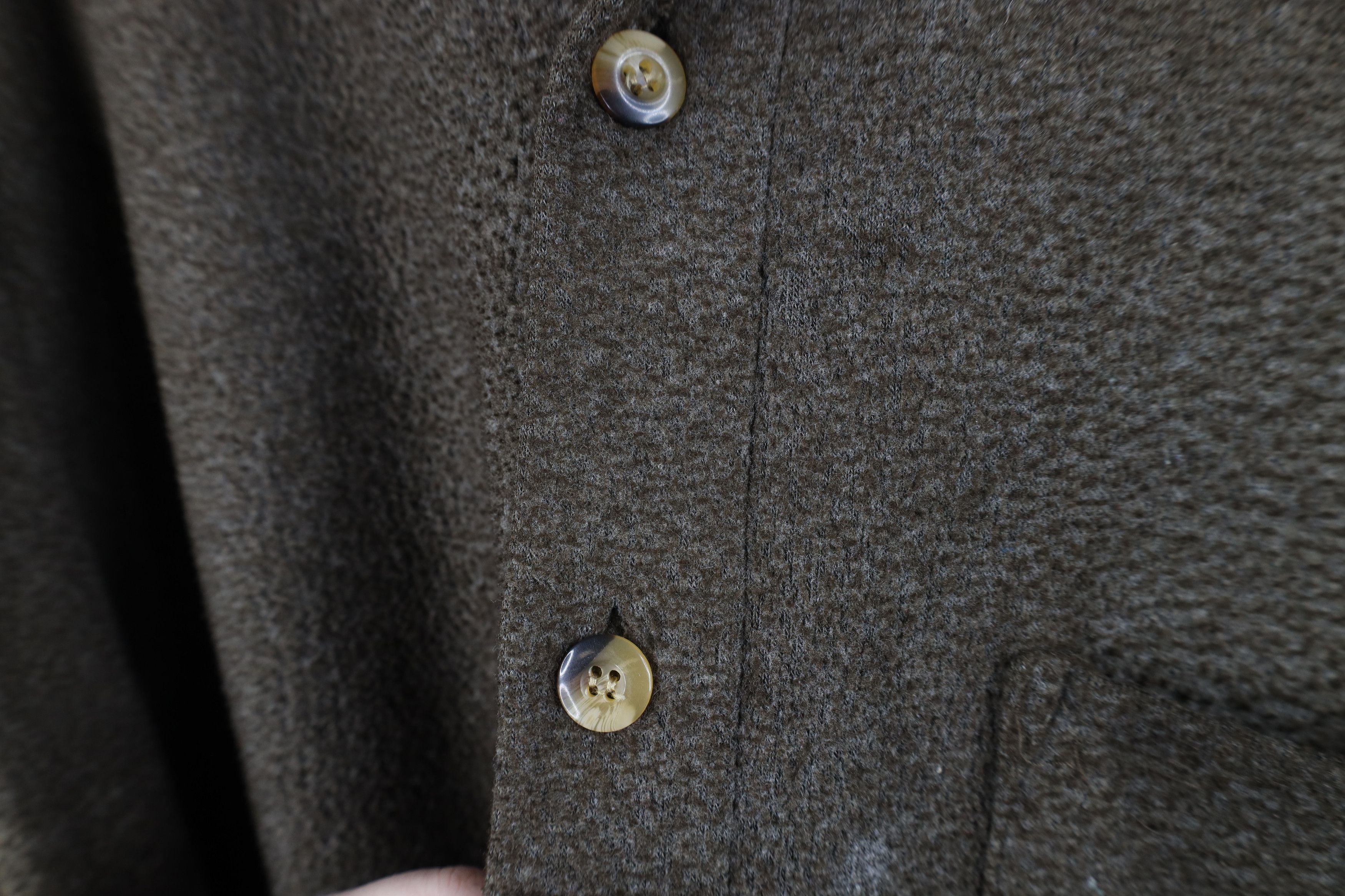 Vintage Vintage 90s Streetwear Fleece Collared Button Shirt Size US XXL / EU 58 / 5 - 5 Thumbnail