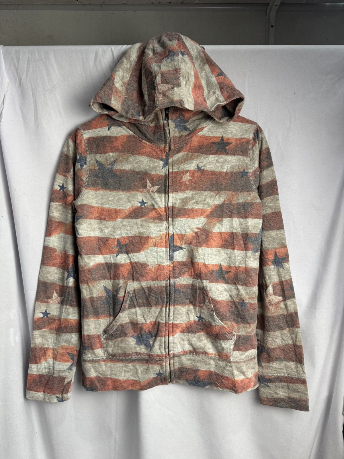 Hysteric Glamour Striped Stars American Ann Christine Hoodie Size US S / EU 44-46 / 1 - 1 Thumbnail