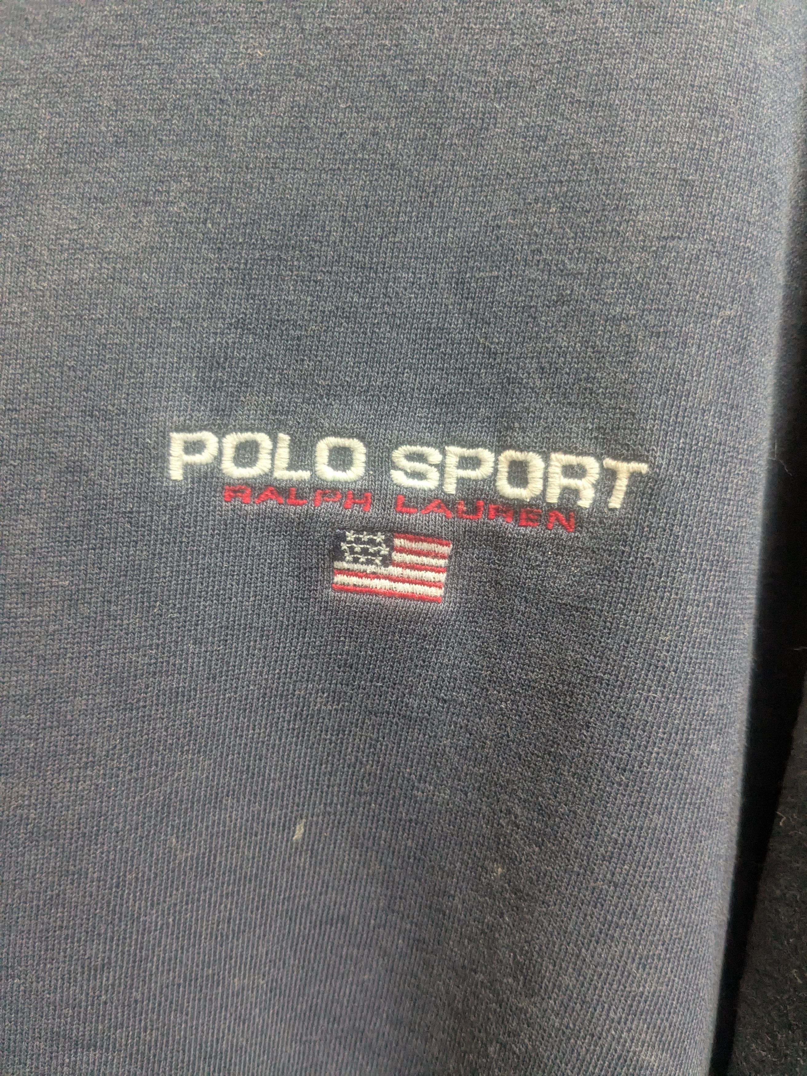 Polo Ralph Lauren polo sport Ralph Lauren sweater USA vintage Size US M / EU 48-50 / 2 - 2 Thumbnail