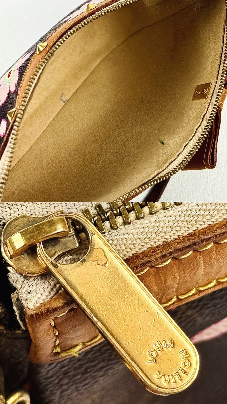 Louis Vuitton × Takashi Murakami Louis Vuitton - Murakami - SS/03 - Cherry Blossom - Pochette Size ONE SIZE - 19 Thumbnail