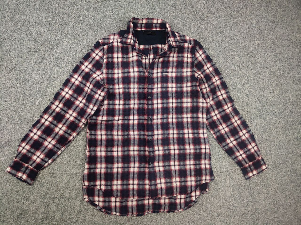 Diesel Diesel Vintage Y2K checkered flannel shirt loose long sleeve Size US L / EU 52-54 / 3 - 2 Thumbnail