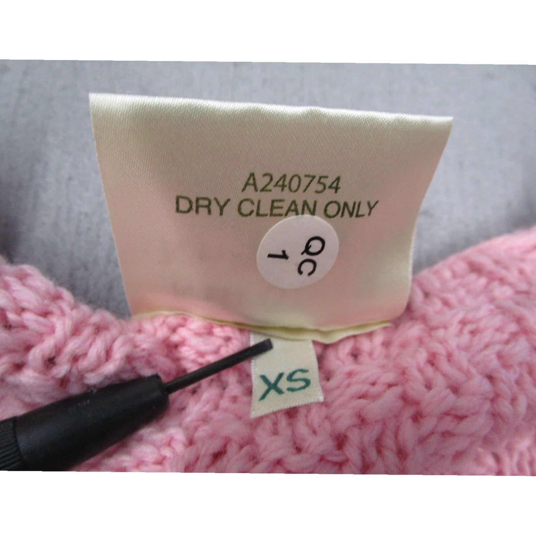 Pinko VINTAGE Kilronan Knitwear Merino Wool Cardigan Pink Cable Knit Ireland Womens XS A240754 Size XS / US 0-2 / IT 36-38 - 4 Thumbnail