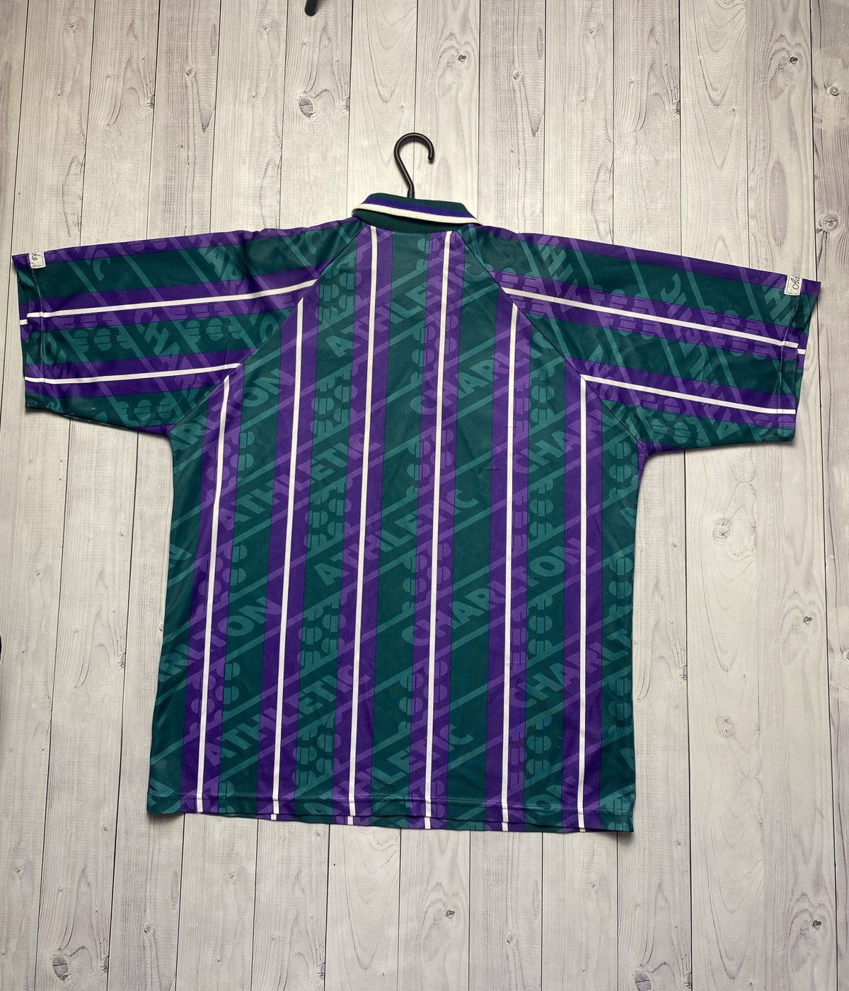 Other Vintage Charlton Athletic soccer polo jersey away S/M rare Size US M / EU 48-50 / 2 - 8 Thumbnail