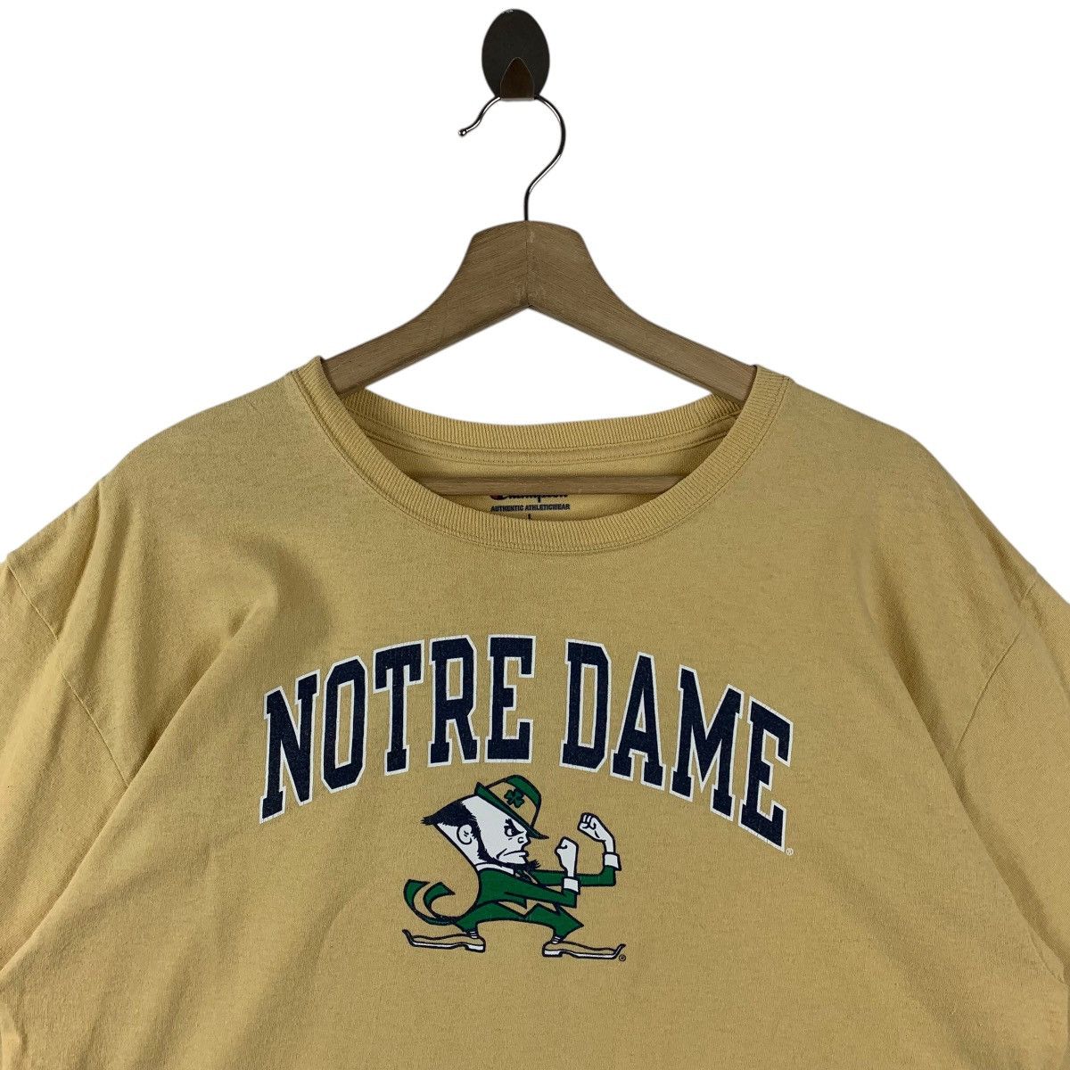 Champion × Japanese Brand CHAMPION notre dame university tee Size US L / EU 52-54 / 3 - 2 Thumbnail