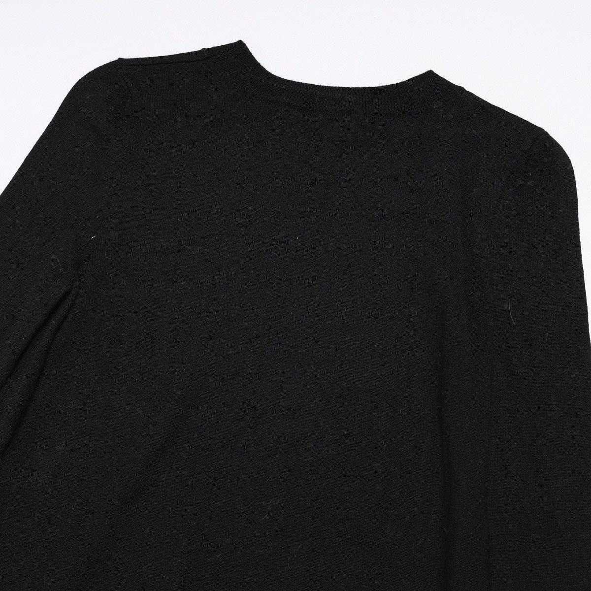 Sezane Sezane Wool Tunic Jumper Long Sweater Black Size S / US 4 / IT 40 - 8 Thumbnail