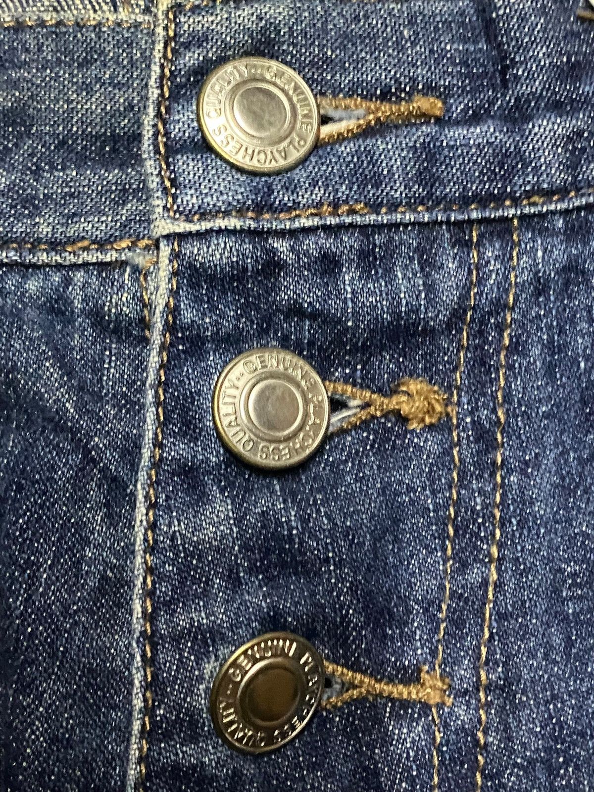 Japanese Brand Y2K Japanese Brand Back&Forth Botton Leg Super Flare Jeans Size US 28 / EU 44 - 12 Thumbnail