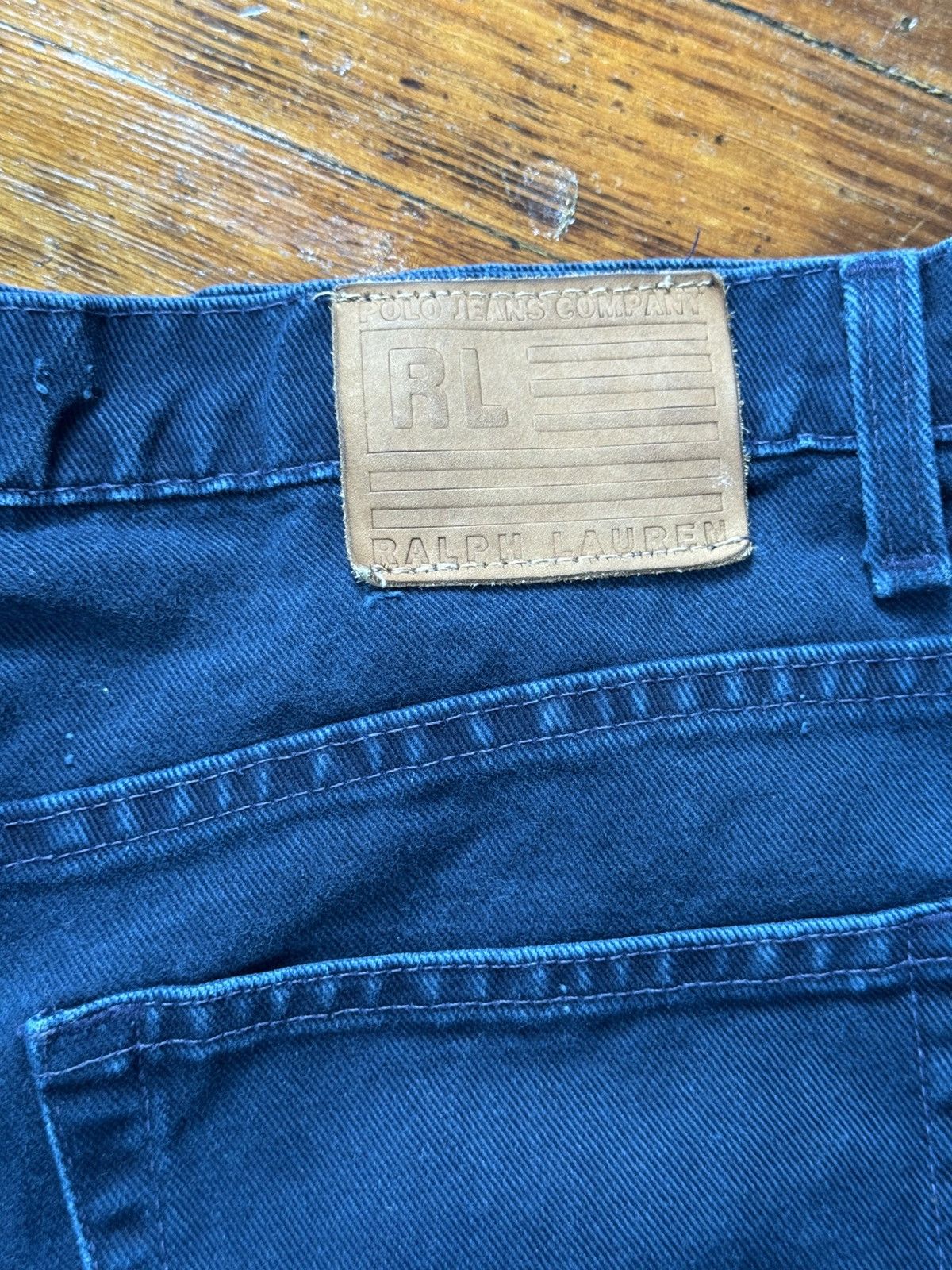 Polo Ralph Lauren Vintage Navy Polo Ralph Lauren Work Short Size US 36 / EU 52 - 4 Thumbnail