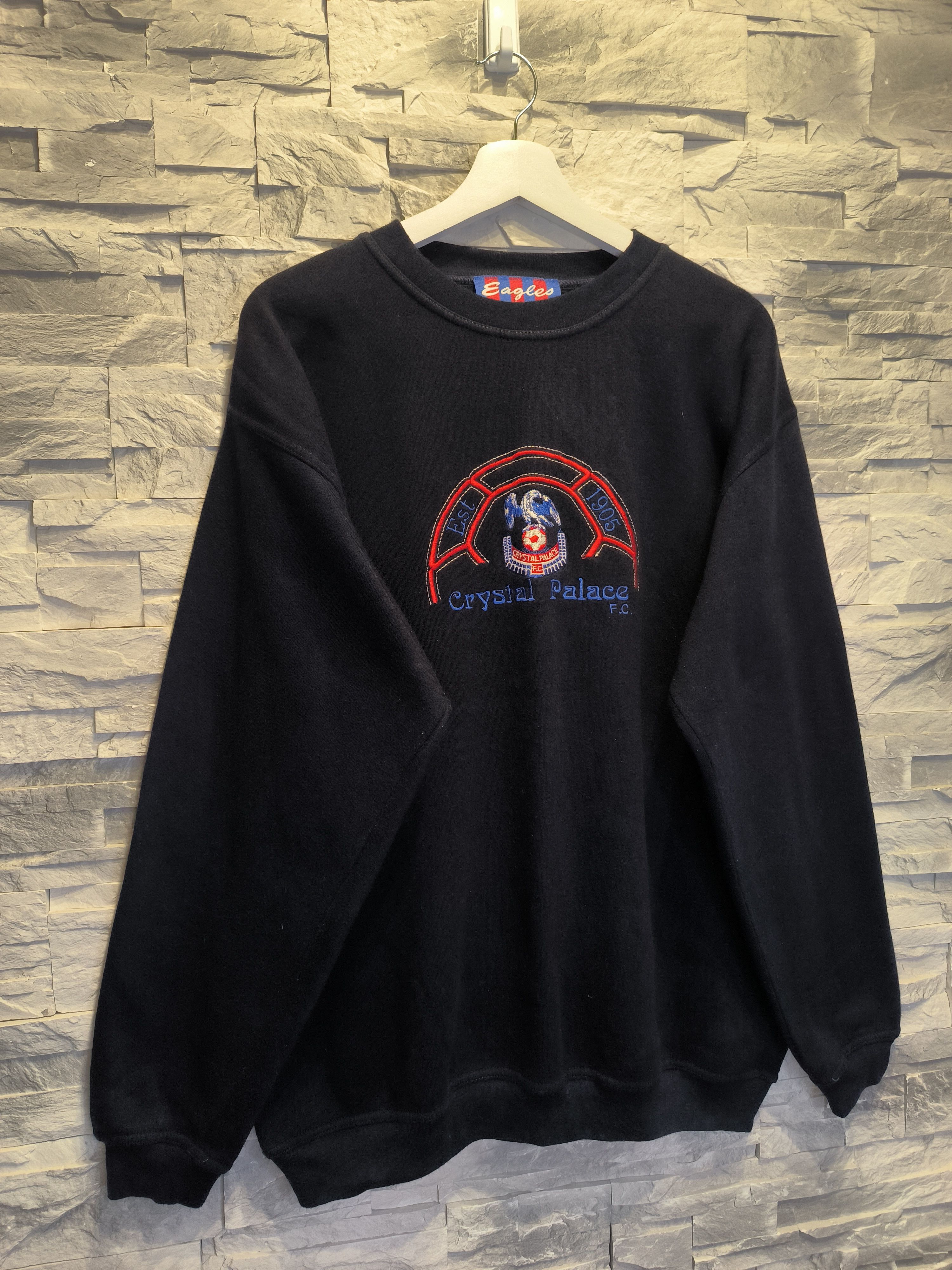 Vintage Vintage Crystal Palace Eagles Sweatshirt Logo Crewneck Size US M / EU 48-50 / 2 - 3 Thumbnail