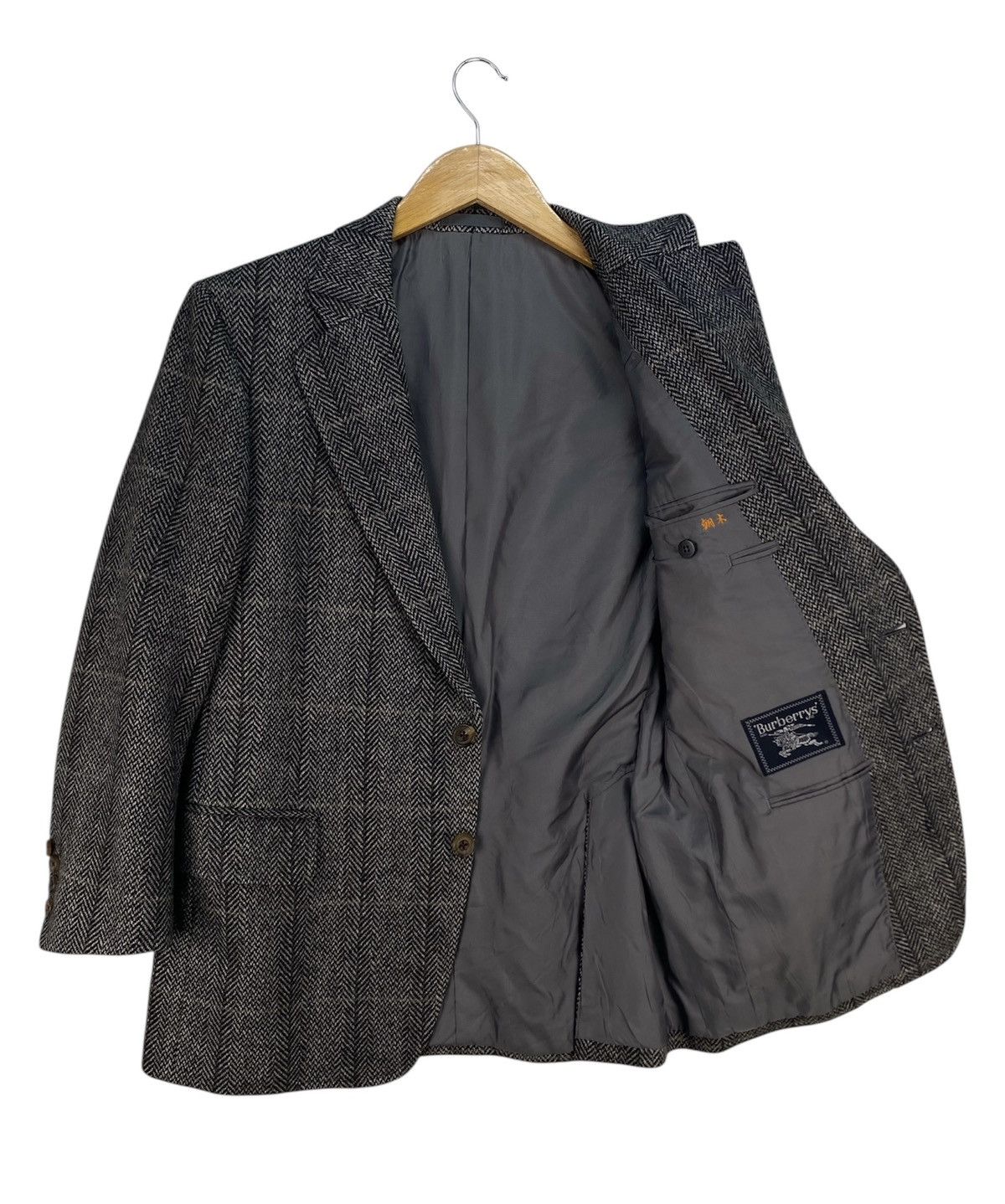 Burberry Vintage burberry Wool Blazer Size US M / EU 48-50 / 2 - 1 Thumbnail