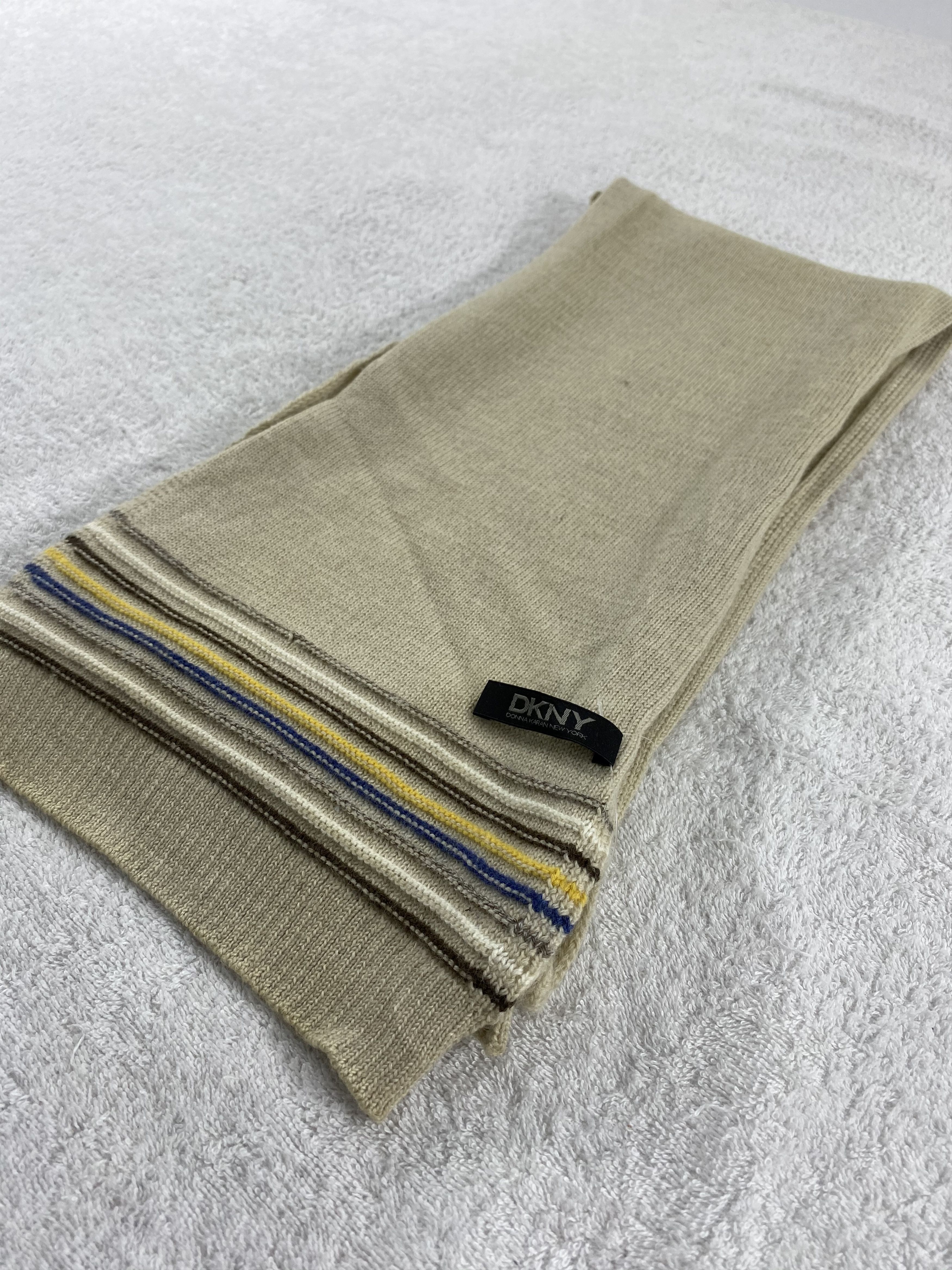 DKNY × Vintage DKNY Scarf / Muffler / Neckwear - WW1620 Size ONE SIZE - 3 Thumbnail