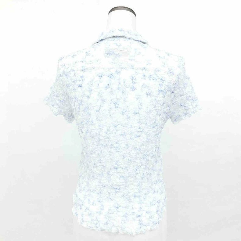 Comme des Garcons Comme Des Garcons White and blue short sleeves 2504-Nextarr Size M / US 6-8 / IT 42-44 - 3 Thumbnail