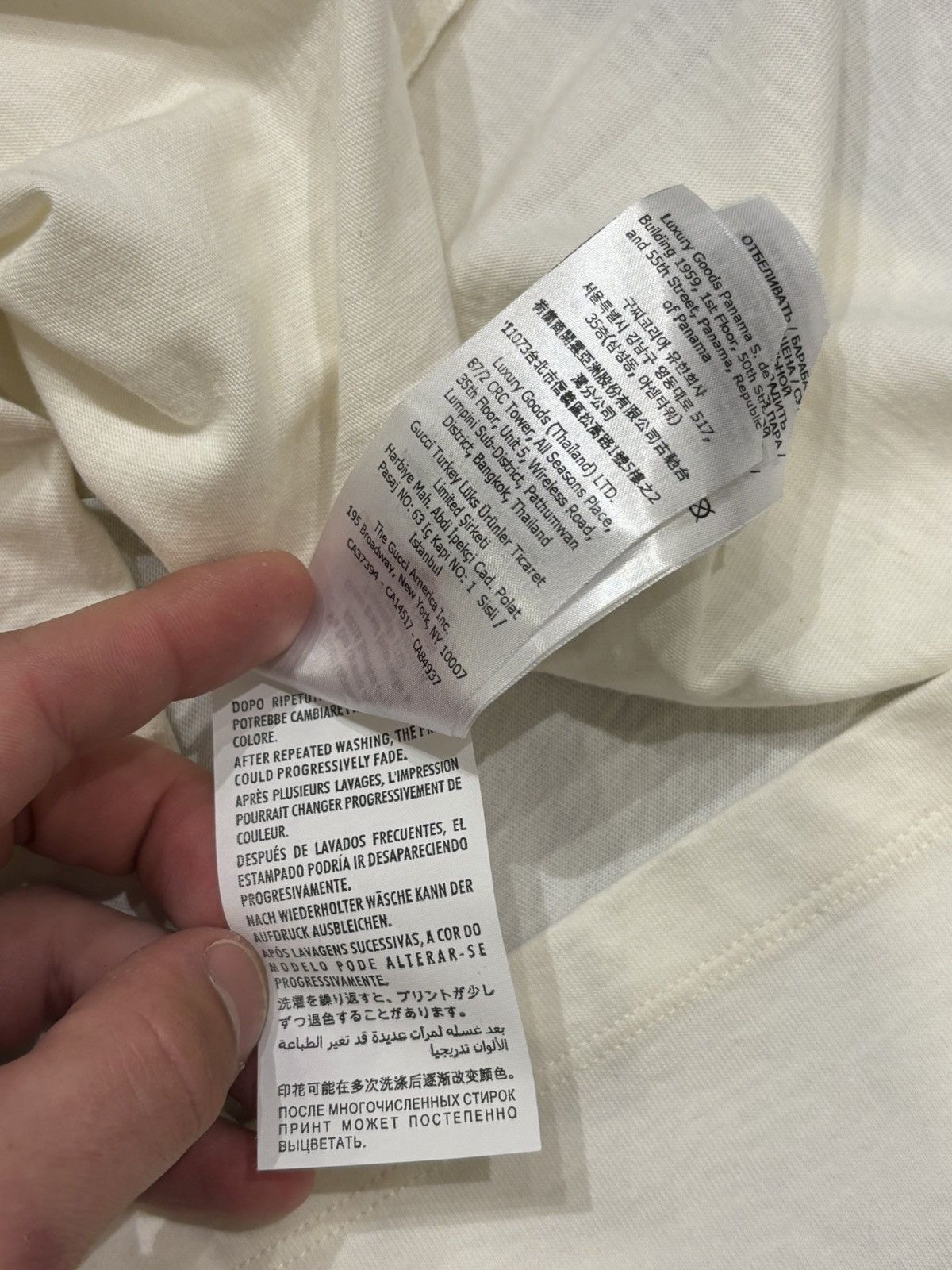 Gucci Gucci Souvenir From LA Rainbow Tee Size US M / EU 48-50 / 2 - 8 Thumbnail