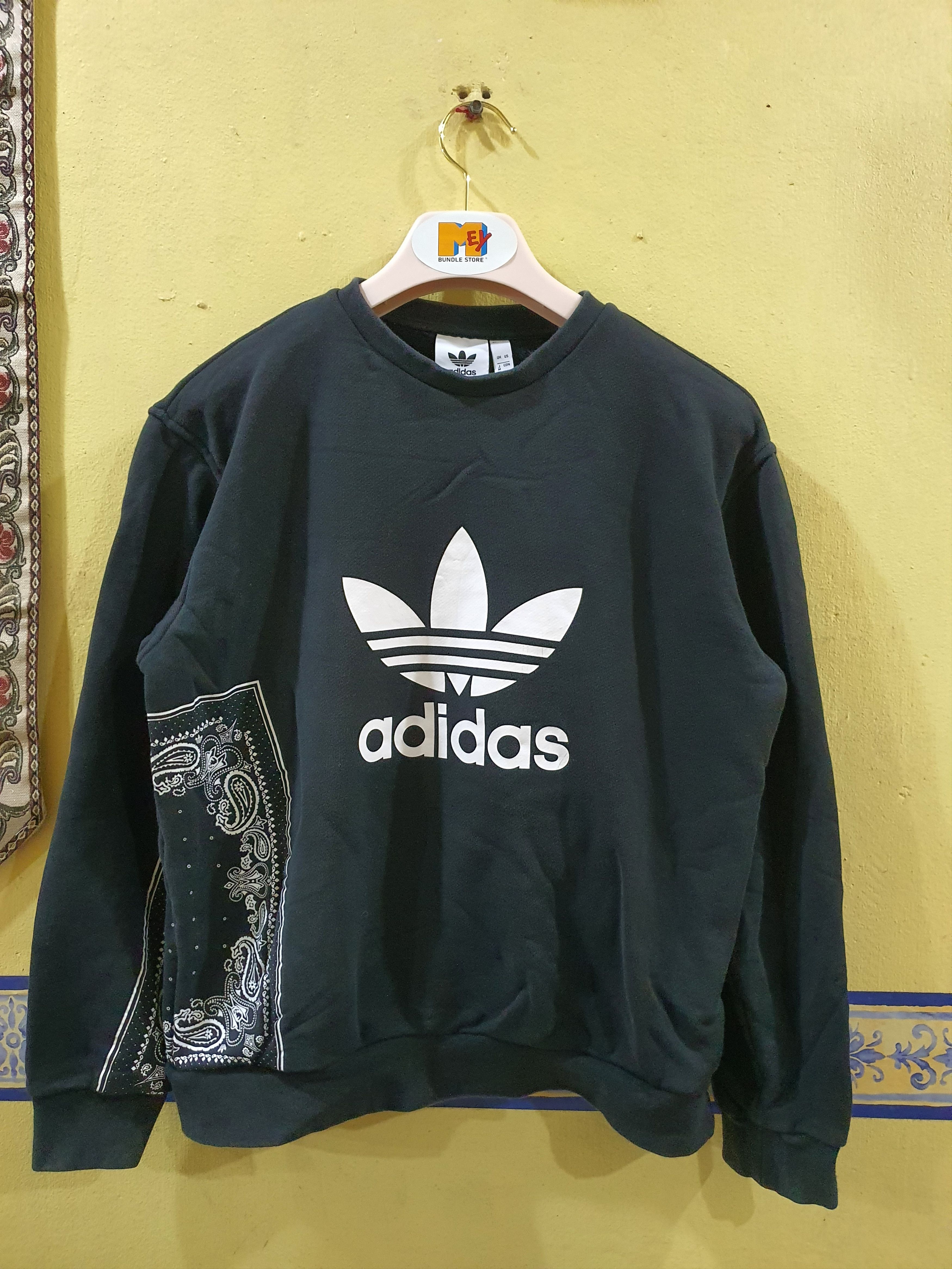 Adidas Adidas Originals Bandana Trefoil Crewneck Sweatshirt Size US M / EU 48-50 / 2 - 1 Thumbnail
