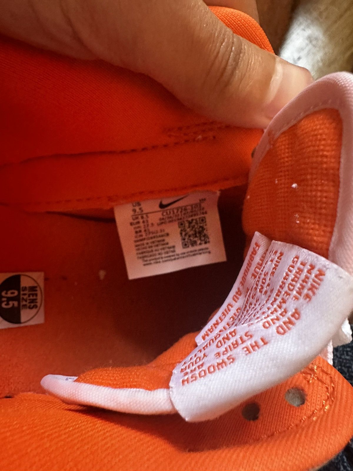 Nike Nike Dunk Low Syracuse Size US 9.5 / EU 42-43 - 4 Thumbnail