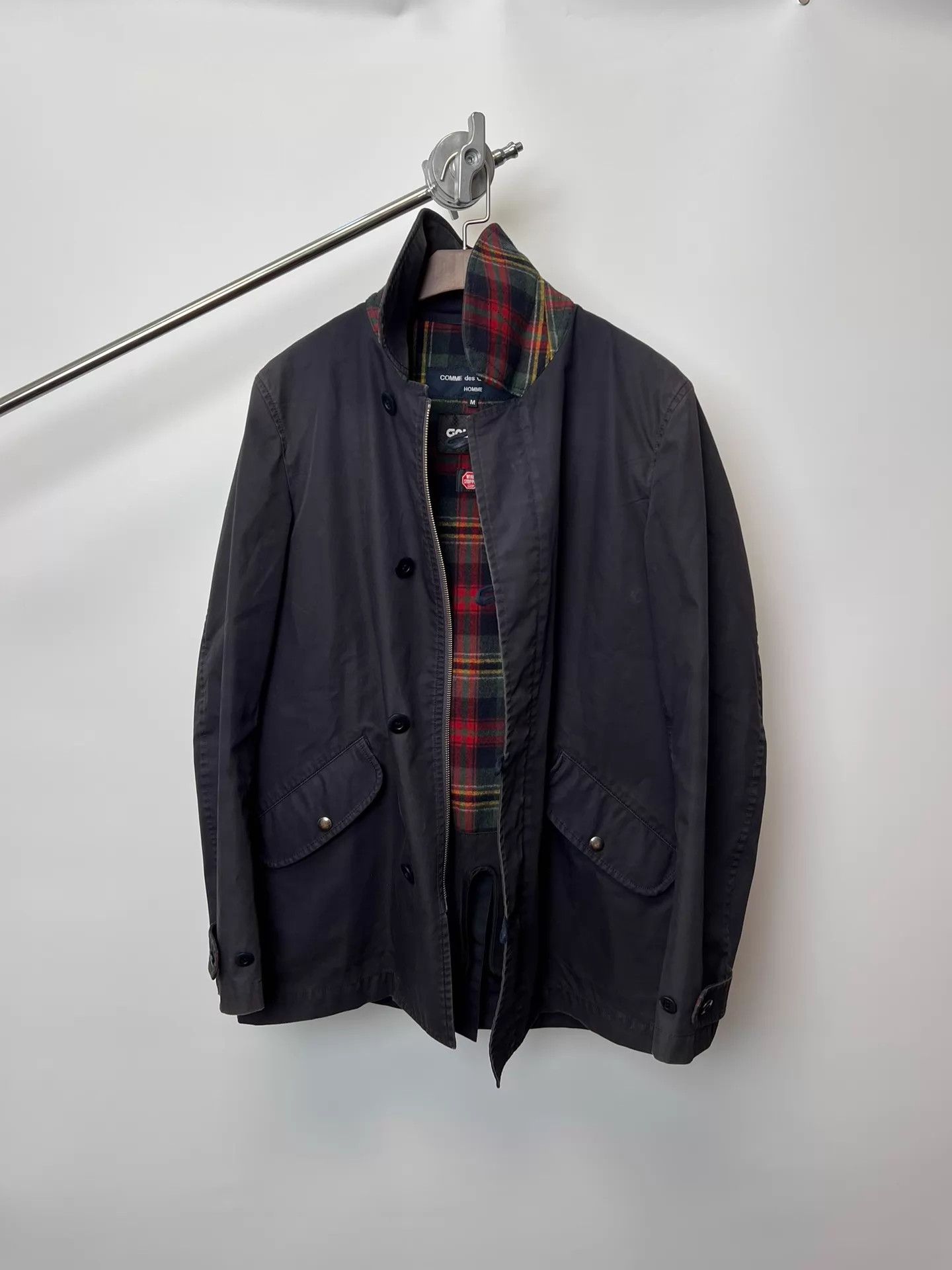 Comme des Garcons CDG X Goldwin Vintage Check Lined Wool Jacket M Size US M / EU 48-50 / 2 - 8 Thumbnail