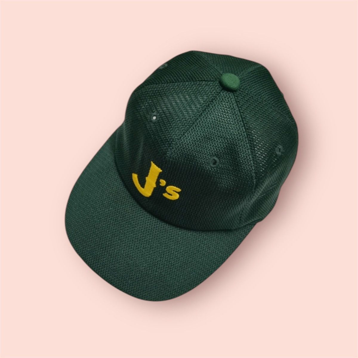 Japanese Brand VINTAGE J'S LOGO FITTED MESH BASEBALL CAP Size ONE SIZE - 1 Thumbnail