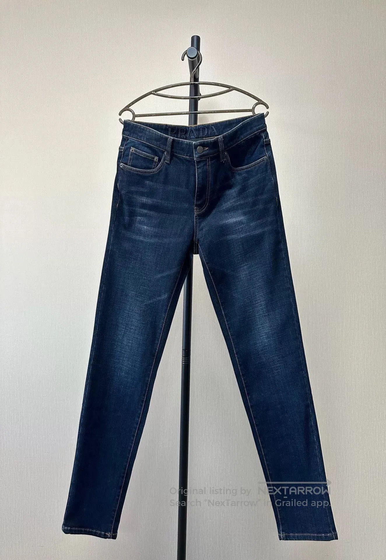 Prada PRADA Dark Blue Jeans Size 31. Size 31" - 1 Thumbnail