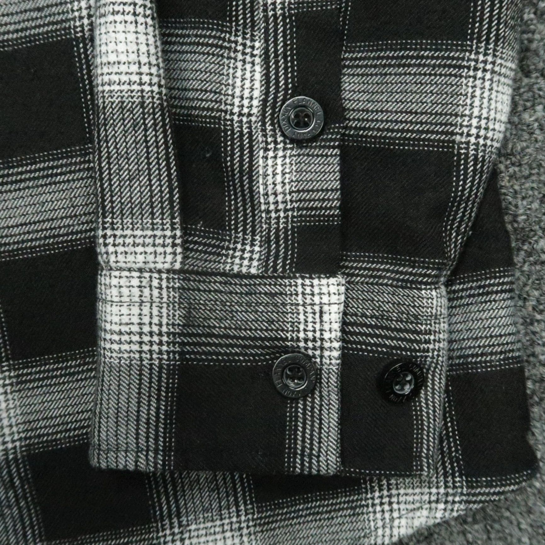 Vintage Dixxon Flannel Shirt Men S Black Plaid Long Sleeve Pearl Snap Vintage No Size US S / EU 44-46 / 1 - 5 Thumbnail