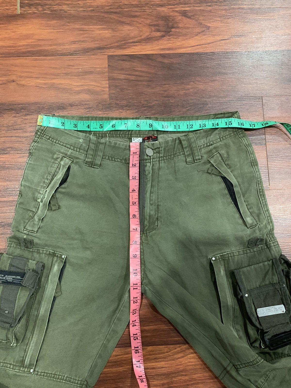 Japanese Brand Army Inspired Cargo Pants Size US 32 / EU 48 - 8 Thumbnail