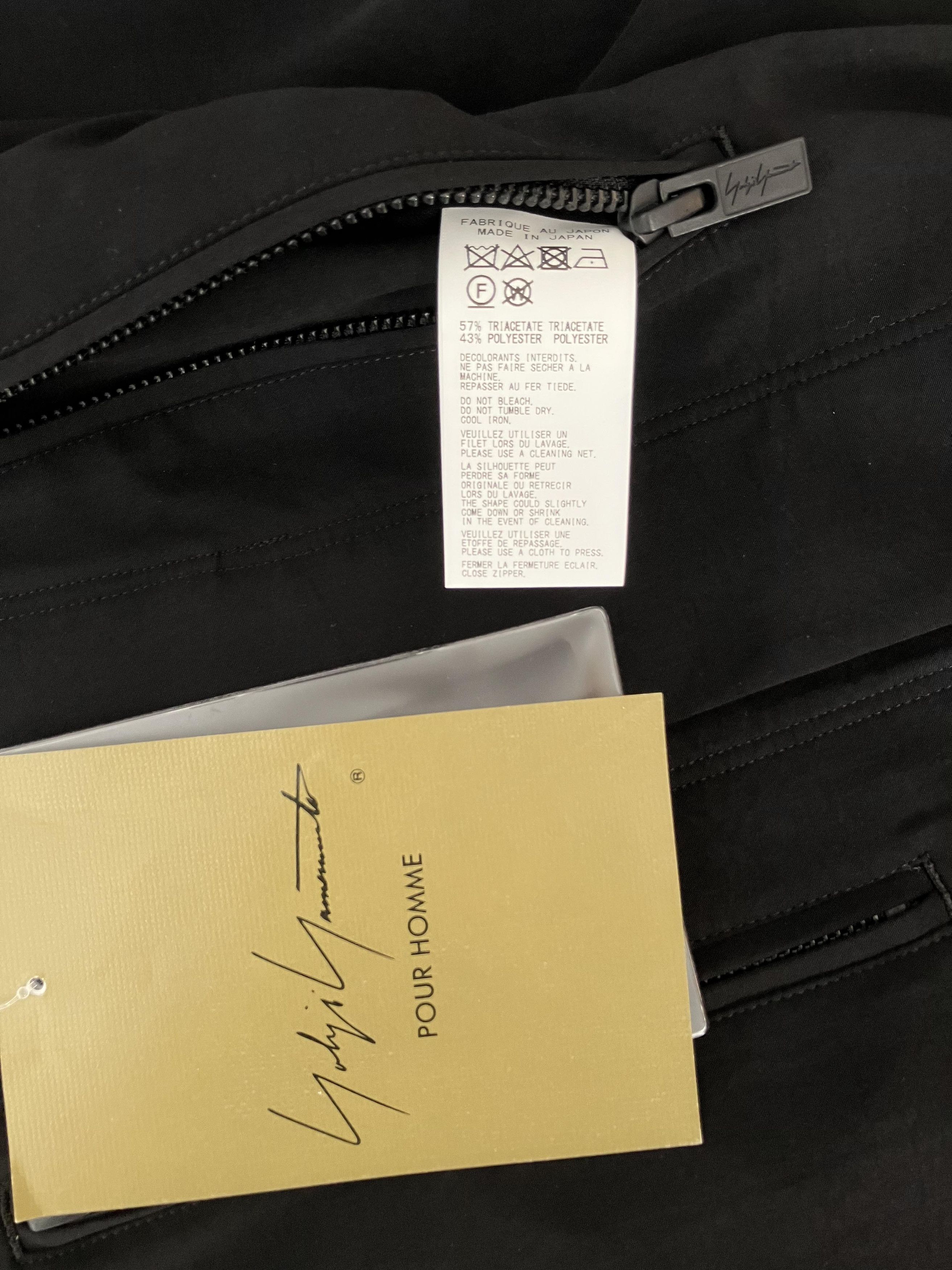 Yohji Yamamoto Yohji Yamamoto Pour Homme Tuxedo Shirt Jacket Size US M / EU 48-50 / 2 - 7 Thumbnail