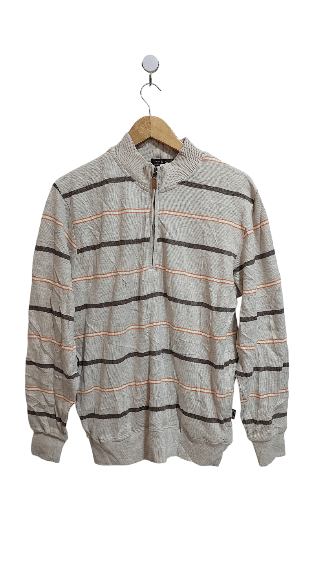 Japanese Brand × Kansai Yamamoto KANSAI YAMAMOTO HALF ZIPPER SWEATSHIRTS SWEATER Size US L / EU 52-54 / 3 - 1 Thumbnail