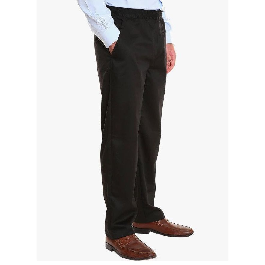 Other The Ruxford Classic Collection Mens Black Elastic Waist Trou Size ONE SIZE - 11 Thumbnail