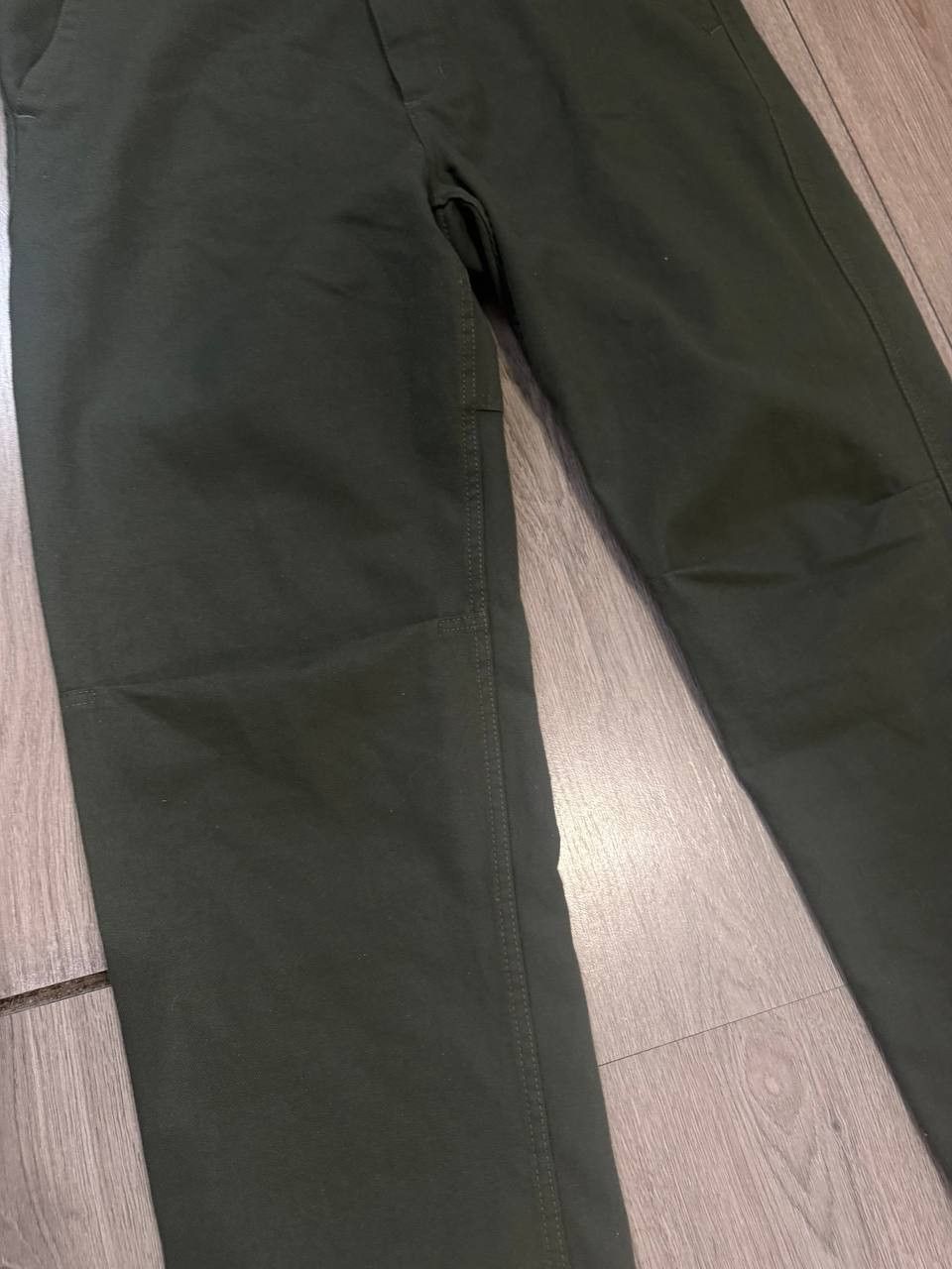 Carhartt Carhartt Barton Black Wool Tapered Trousers Size 38 Green Size US 38 / EU 54 - 2 Thumbnail