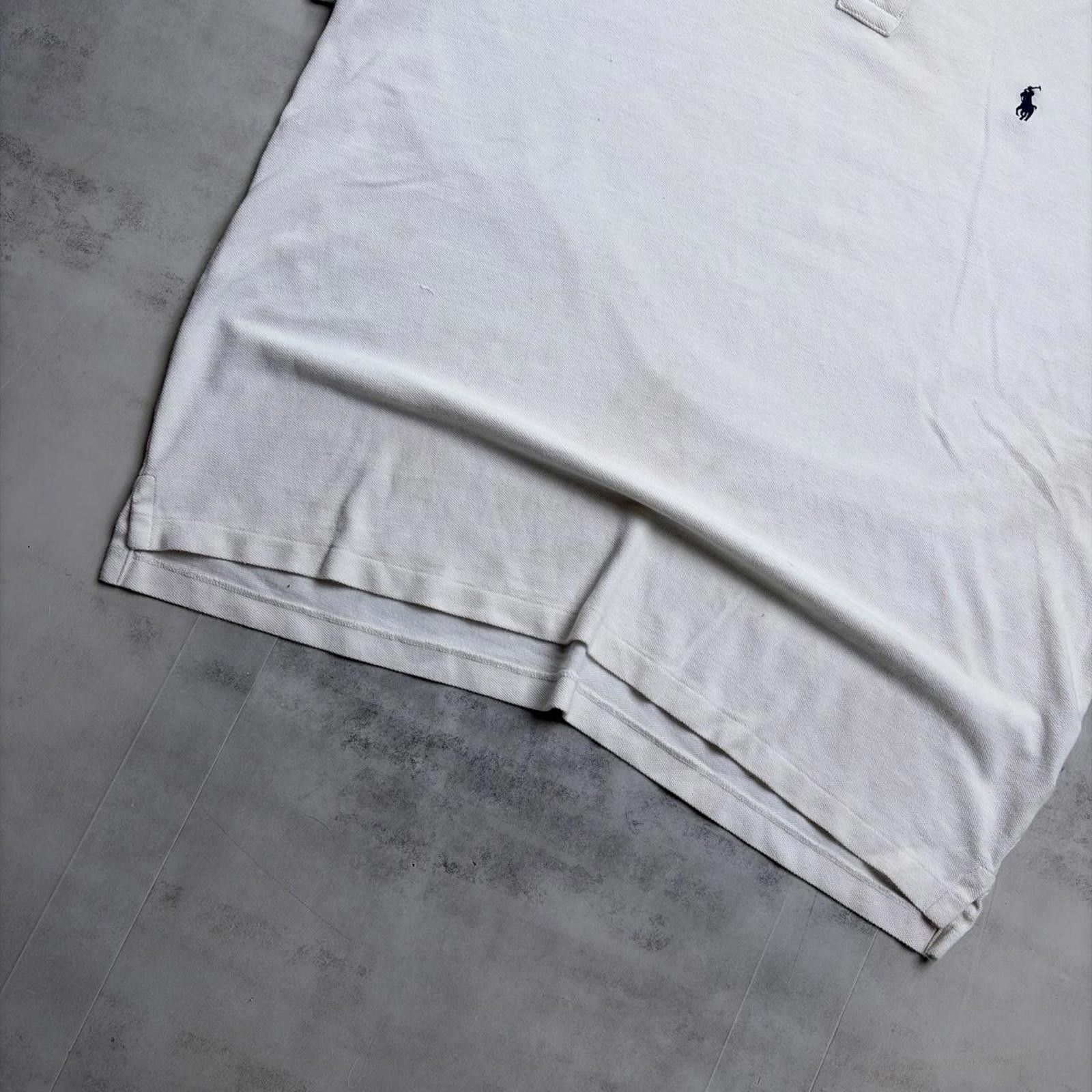 Polo Ralph Lauren Y2K White Polo Ralph Lauren Polo Shirt Size US XL / EU 56 / 4 - 3 Thumbnail