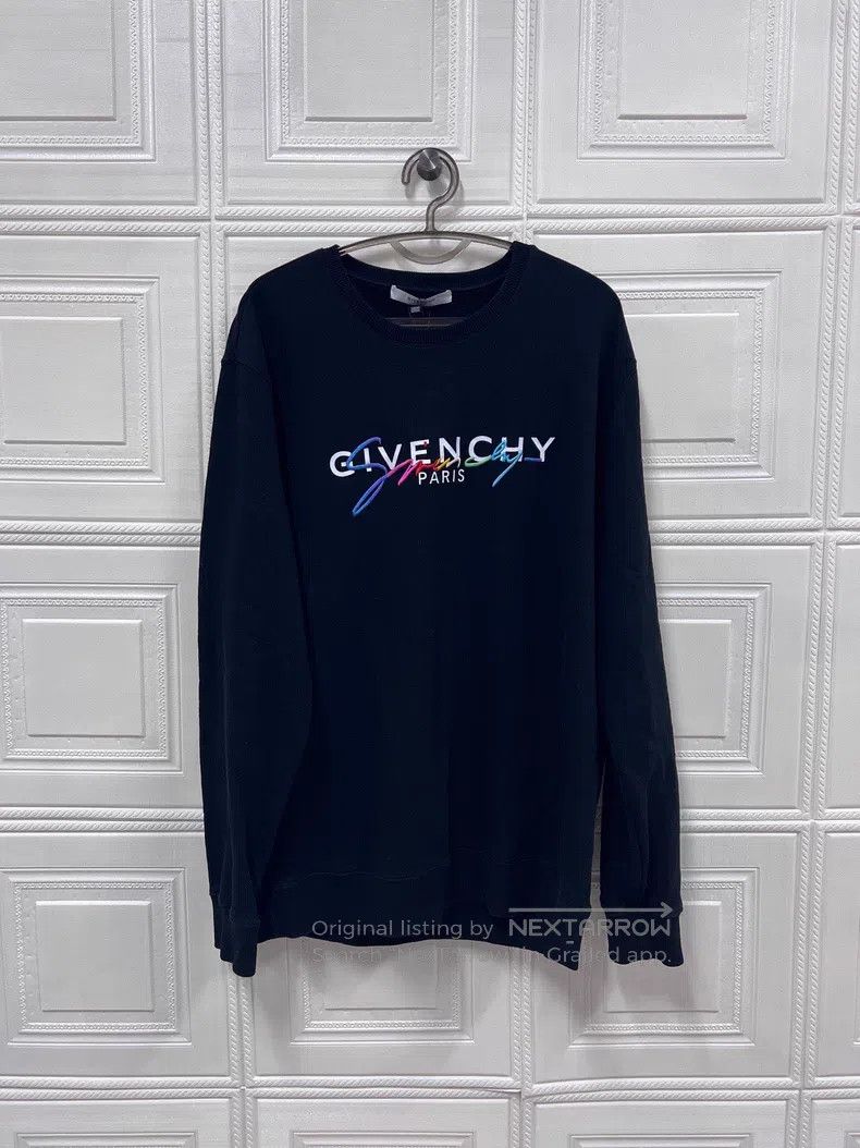Givenchy Givenchy Logo Ripped Short Sleeve Size US L / EU 52-54 / 3 - 1 Thumbnail