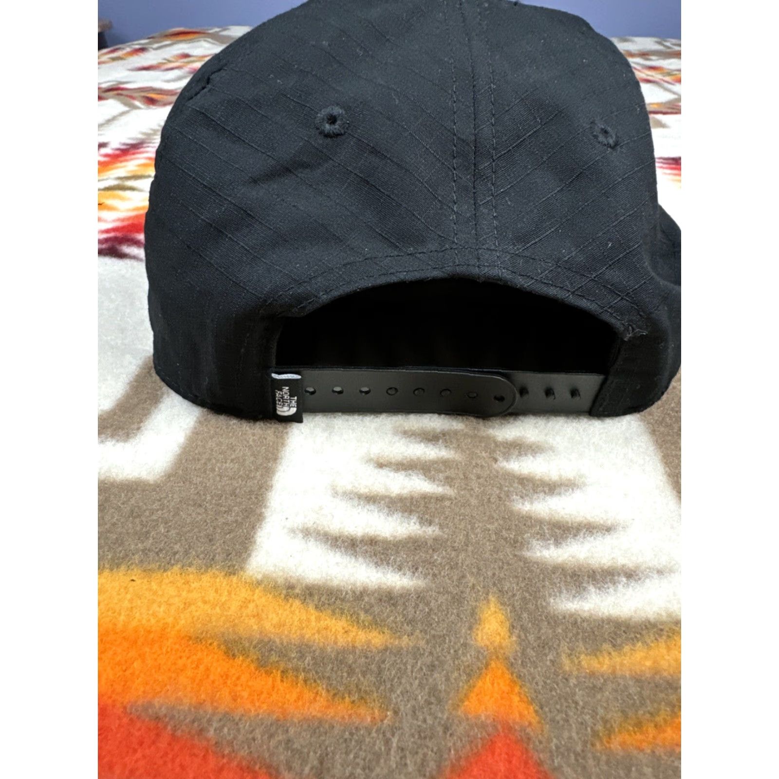 The North Face The North Face Rainbow Mountain Logo SnapBack Hat Cap Black One Size Unisex Adults Mens Womens? Size ONE SIZE - 3 Thumbnail