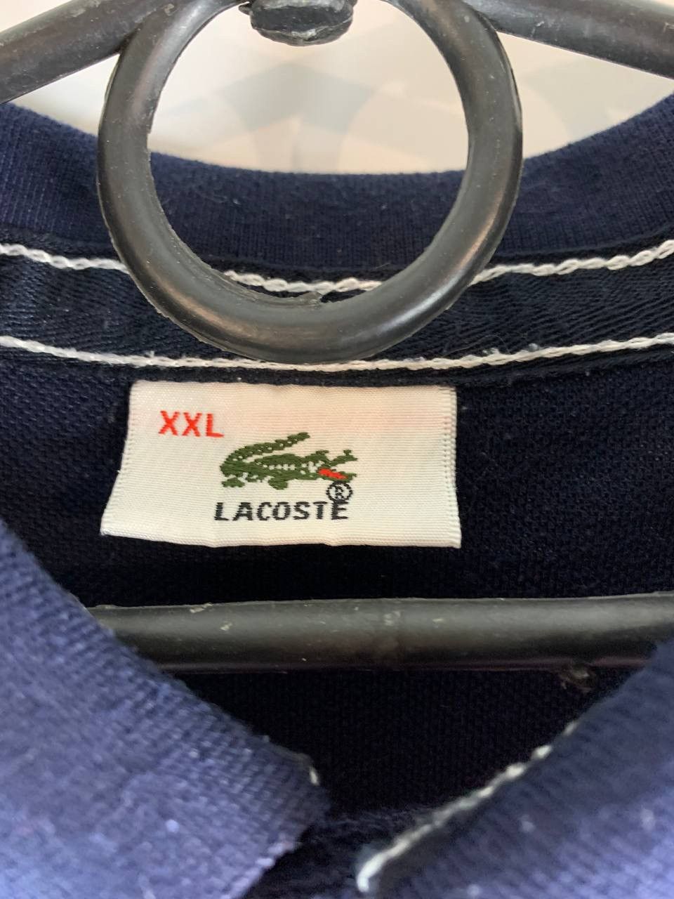 Lacoste × Vintage Lacoste | Vintage | Made in France | XXL | Polo Size US XXL / EU 58 / 5 - 3 Thumbnail