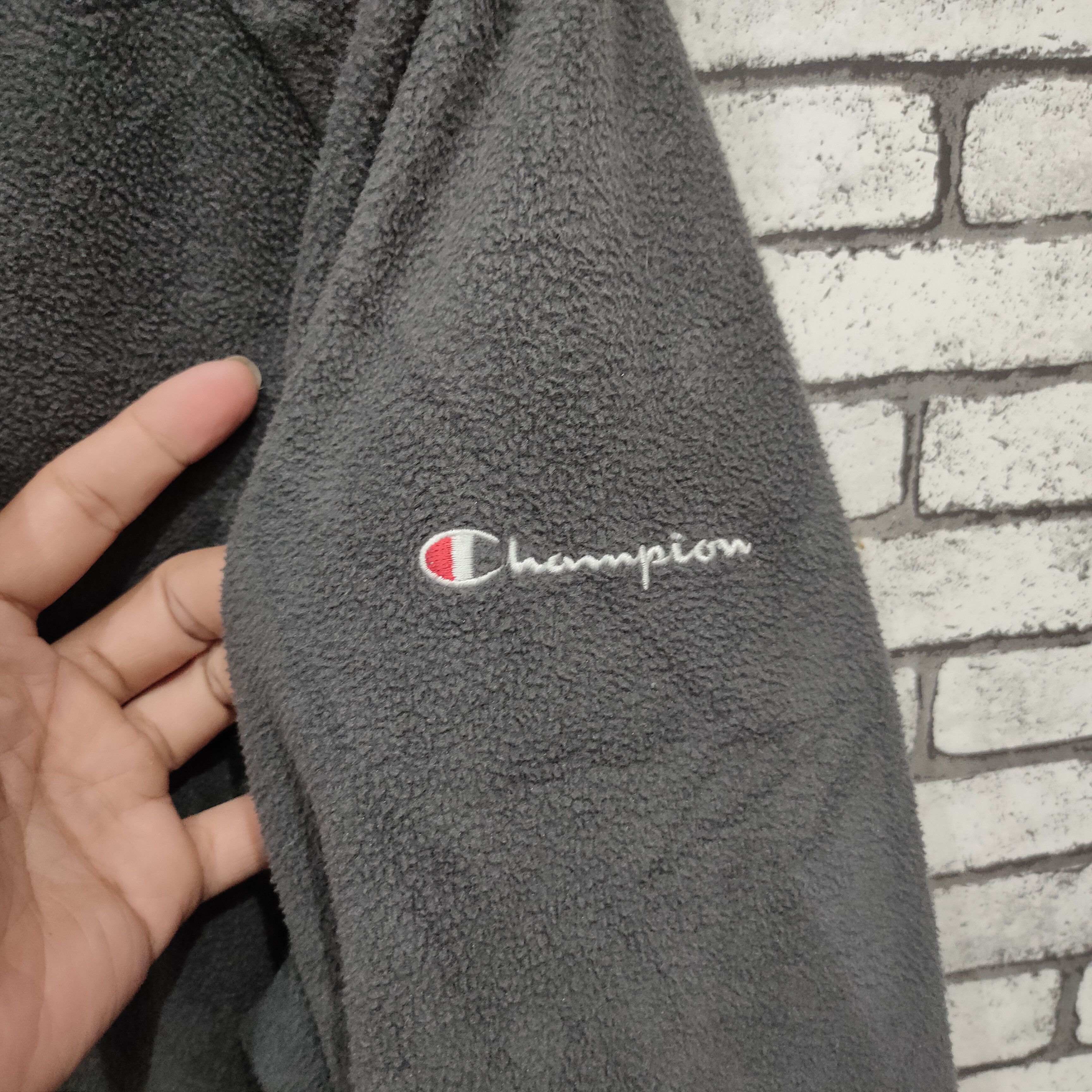 Reebok 🔥Vintage Champion fleece jacket Size US XL / EU 56 / 4 - 5 Thumbnail