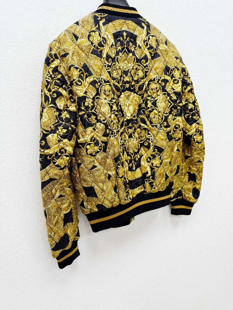 Versace Versace Mulberry silk cotton jacket Size US XS / EU 42 / 0 - 5 Thumbnail