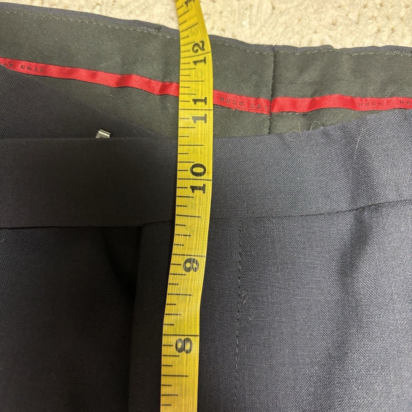 Hugo Boss Hugo Boss Diesselstrasse Slim Fit Suit Jacket Navy sz 38R W3 Size 38R - 19 Thumbnail