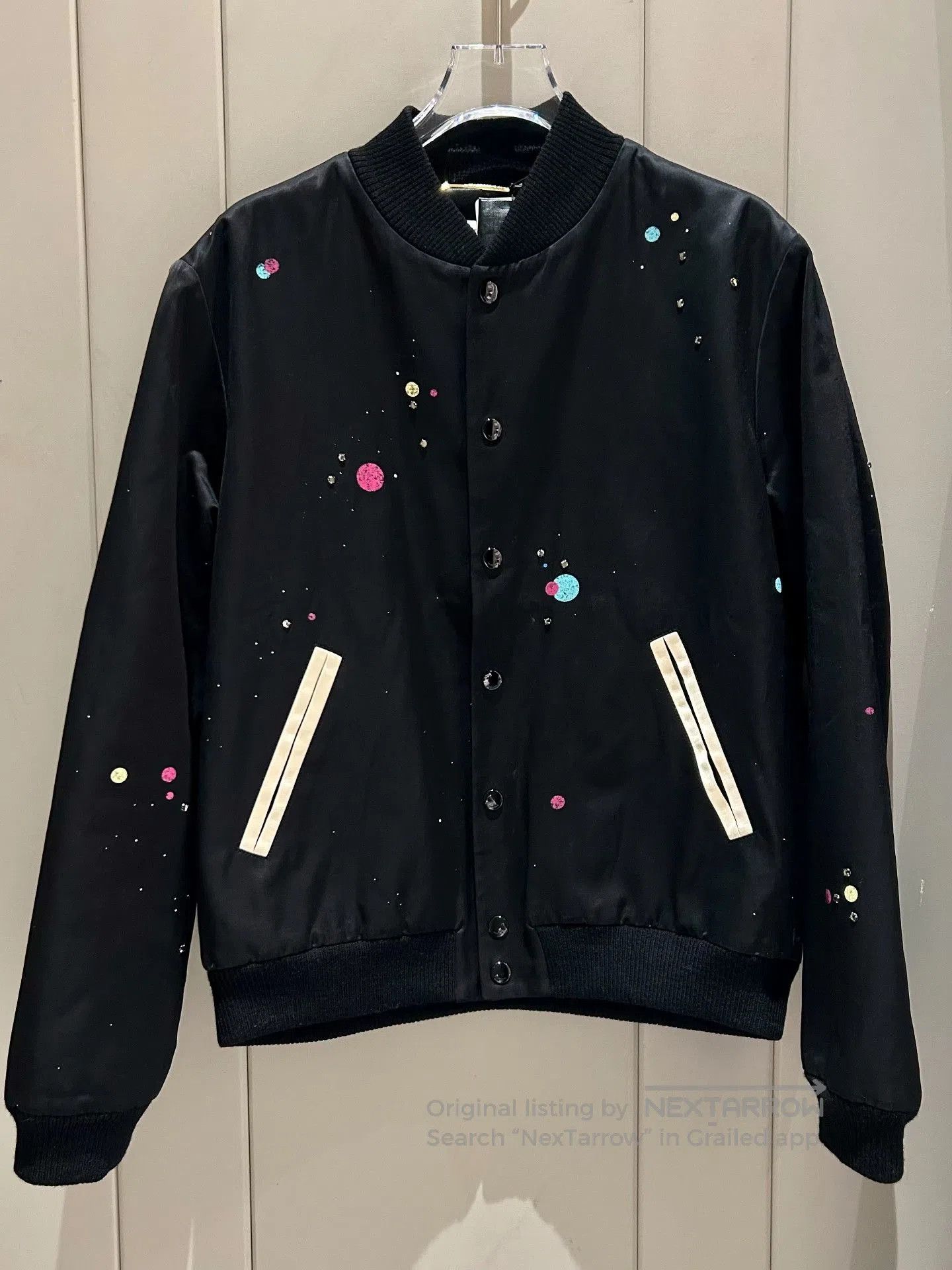 Saint Laurent Paris Saint Laurent Women's Starry Print Jacket. Size S / US 4 / IT 40 - 1 Thumbnail