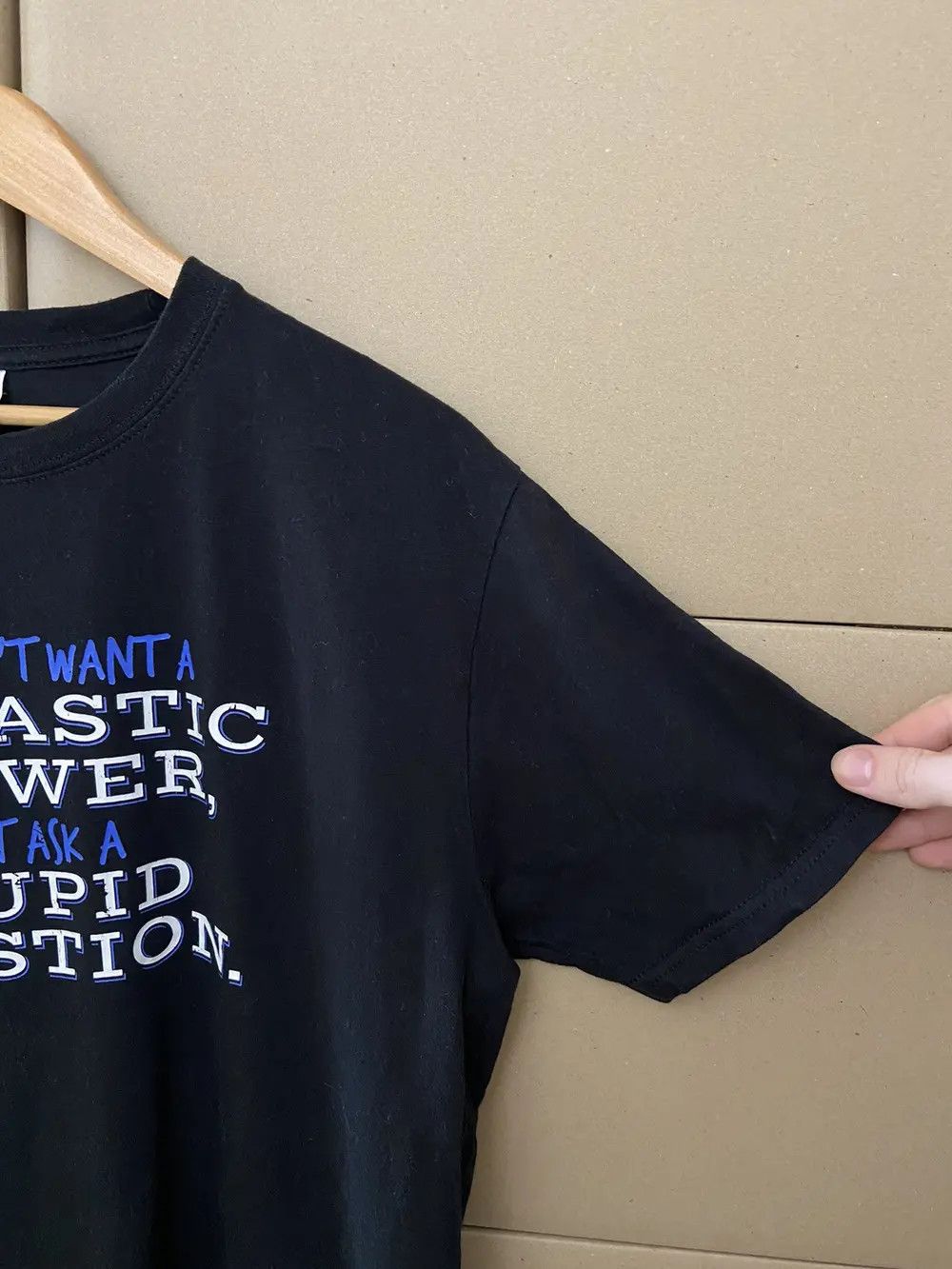 Vintage 🔞18+ CRAZY VINTAGE FUNNY TEE Y2K T SHIRT SKATE HUMOR ADULT Size US L / EU 52-54 / 3 - 8 Thumbnail