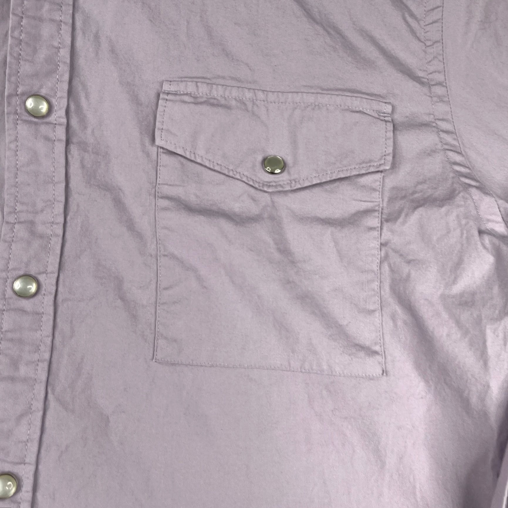Express Express Shirt Large Lavender Pearl Button-Up Long Sleeve Mens Size US L / EU 52-54 / 3 - 3 Thumbnail