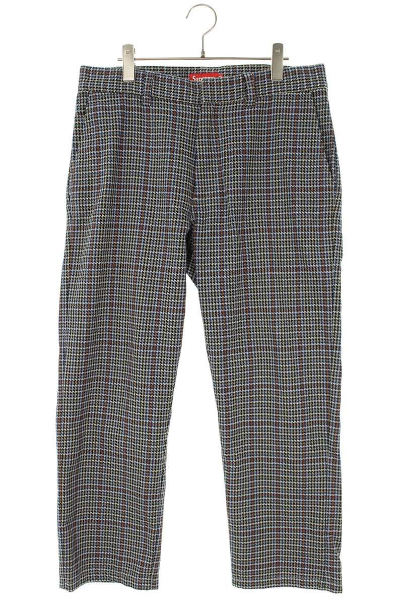 その他 18ss supreme work pant black plaid 30 Supreme Supreme American Flag Work Pants | Grailed