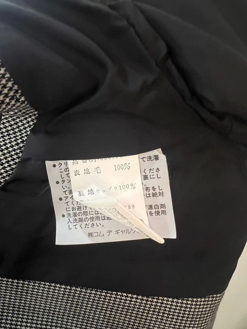 Comme des Garcons Comme des Garcons Graffiti houndstooth coat long skirt Size S / US 4 / IT 40 - 8 Thumbnail