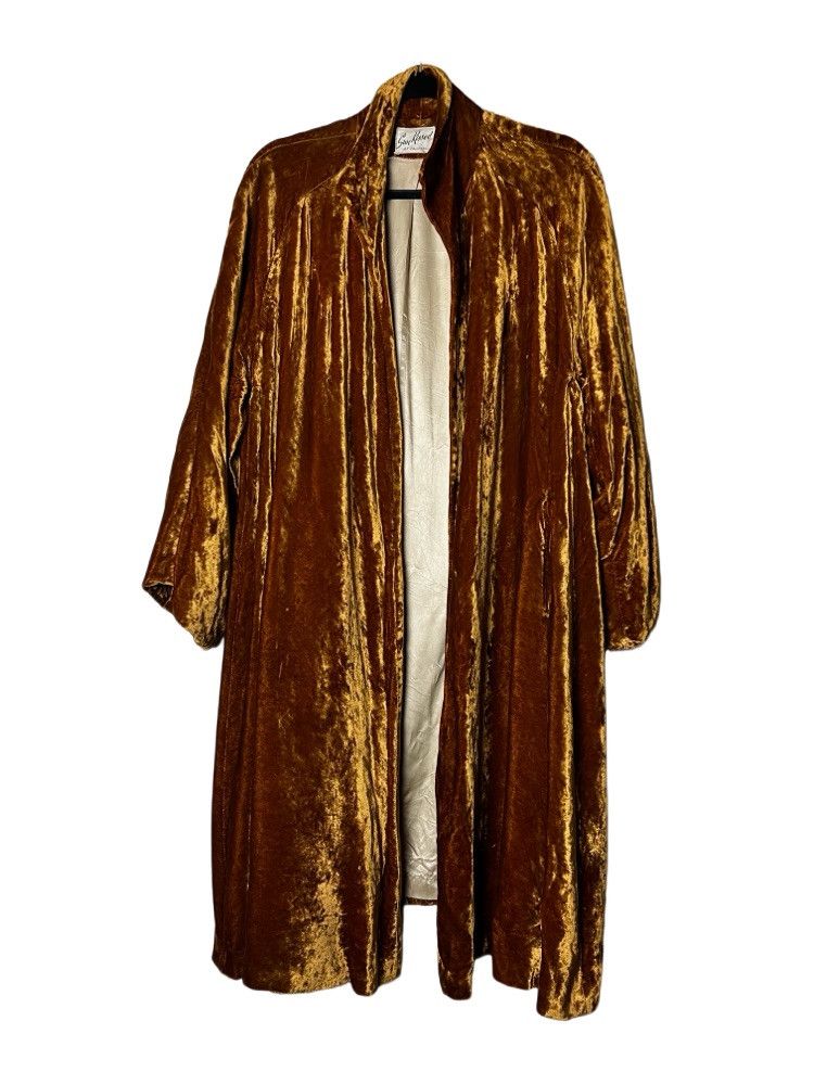 Vintage Vintage Gold 1950's Sun-Kissed of California Swing Coat Size ONE SIZE - 1 Thumbnail