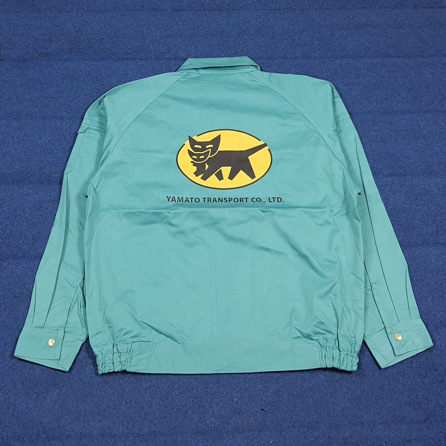 Japanese Brand Vintage Yamato Transport Japan Custom Logo Jacket C288N7 Size US L / EU 52-54 / 3 - 1 Thumbnail