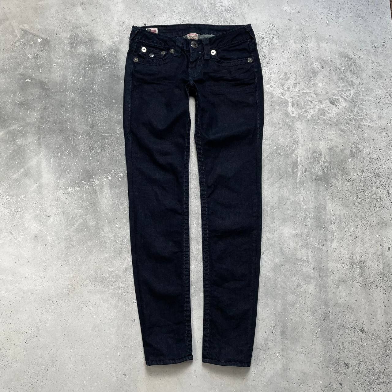 True Religion True Religion Julie Super T Skinny Jeans Women’s Blue Size 29" - 1 Thumbnail