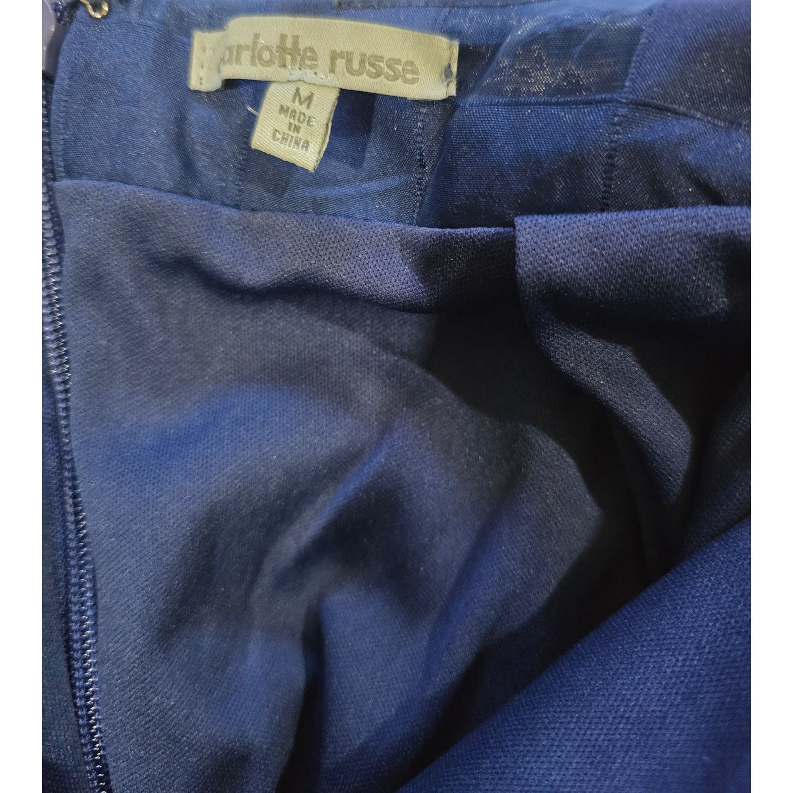 Other Charlotte Russe Women’s Blue Layered A-Line Skirt Medium Size 27" / US 4 / IT 40 - 5 Thumbnail